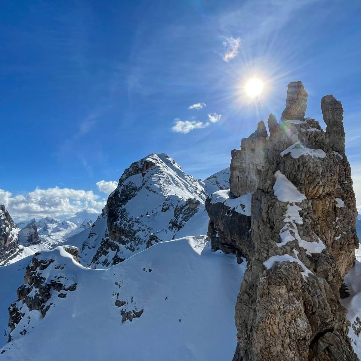 Skitouren & Wellness Dolomiten vom 15. - 18.02.2024 mit Robert Schneeberger und Brigitte Bock